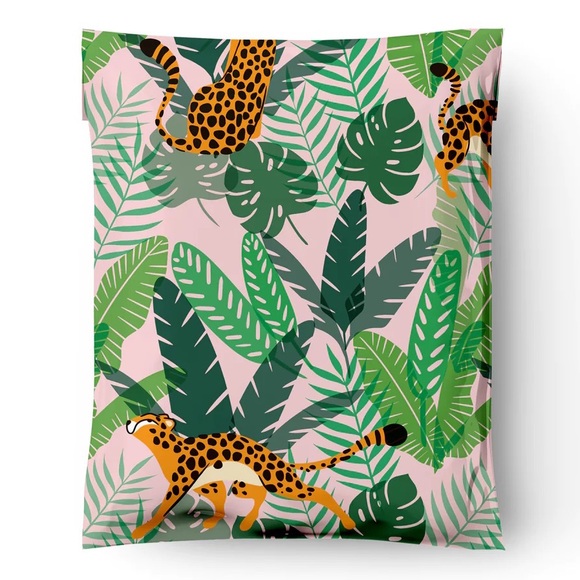 🆑  Cheetahs 🐆 Premium Poly Mailers 10x13 Pack of 25 - Picture 2 of 7
